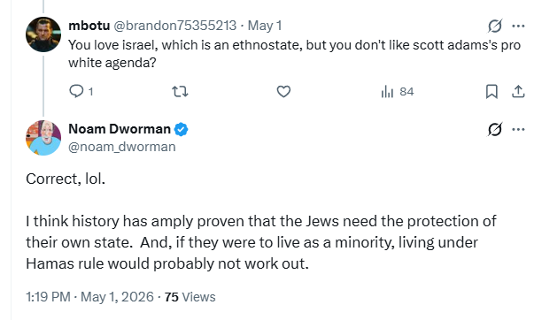Noam Dworman tweet media
