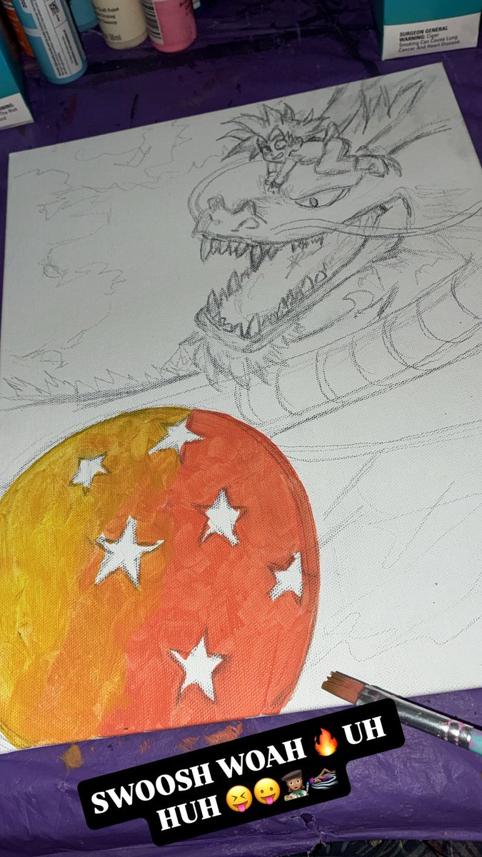 92sturdy's tweet image. SWOOSH WOAH 🔥 UH HUH 😝😛👩🏽‍🎨🏊🏽‍♀️ #artist #fypage #painting #progress