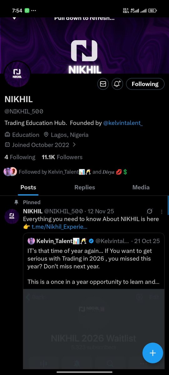 habeebb307's tweet photo. @Kelvintalent_ @GoatFunded @EdwardXLreal @princess_mmasi @NIKHIL_500 Done https://t.co/J1CG0YF3sc