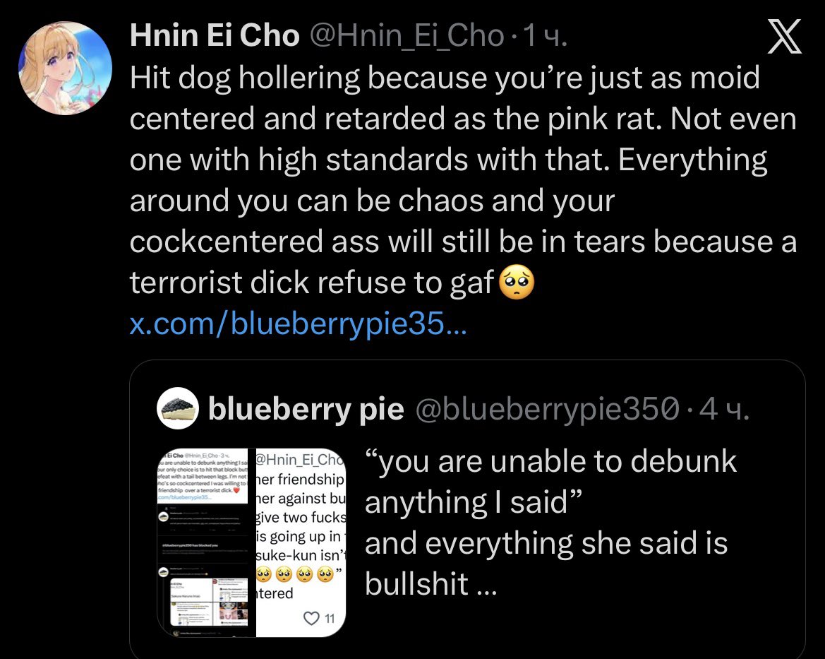 blueberry pie tweet media
