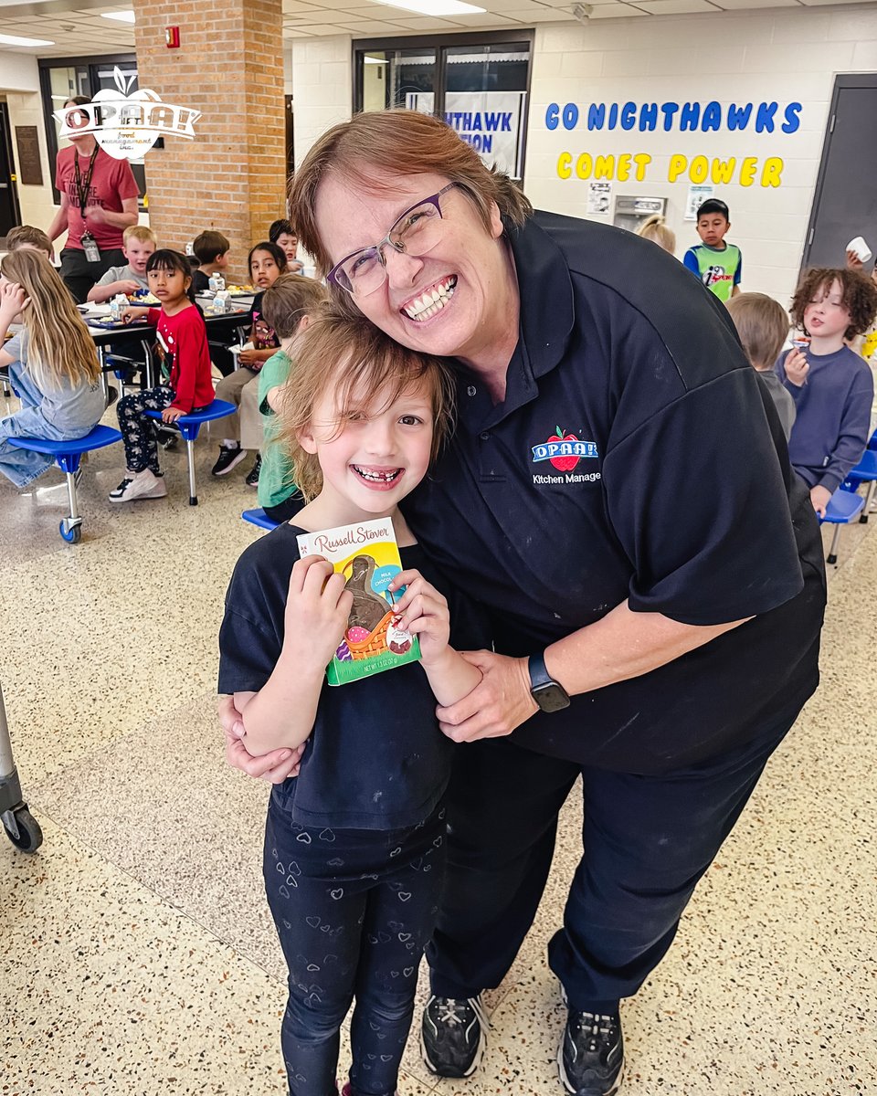 Opaafood's tweet image. To kick off the Spring season, our Boyden-Hull Elementary team held a contest for the students. Each class got to guess how much jellybeans were in the container, and each class got a winner.  🍬 Take a look at some of the best guessers! #FunWithAPurpose #maketheirday