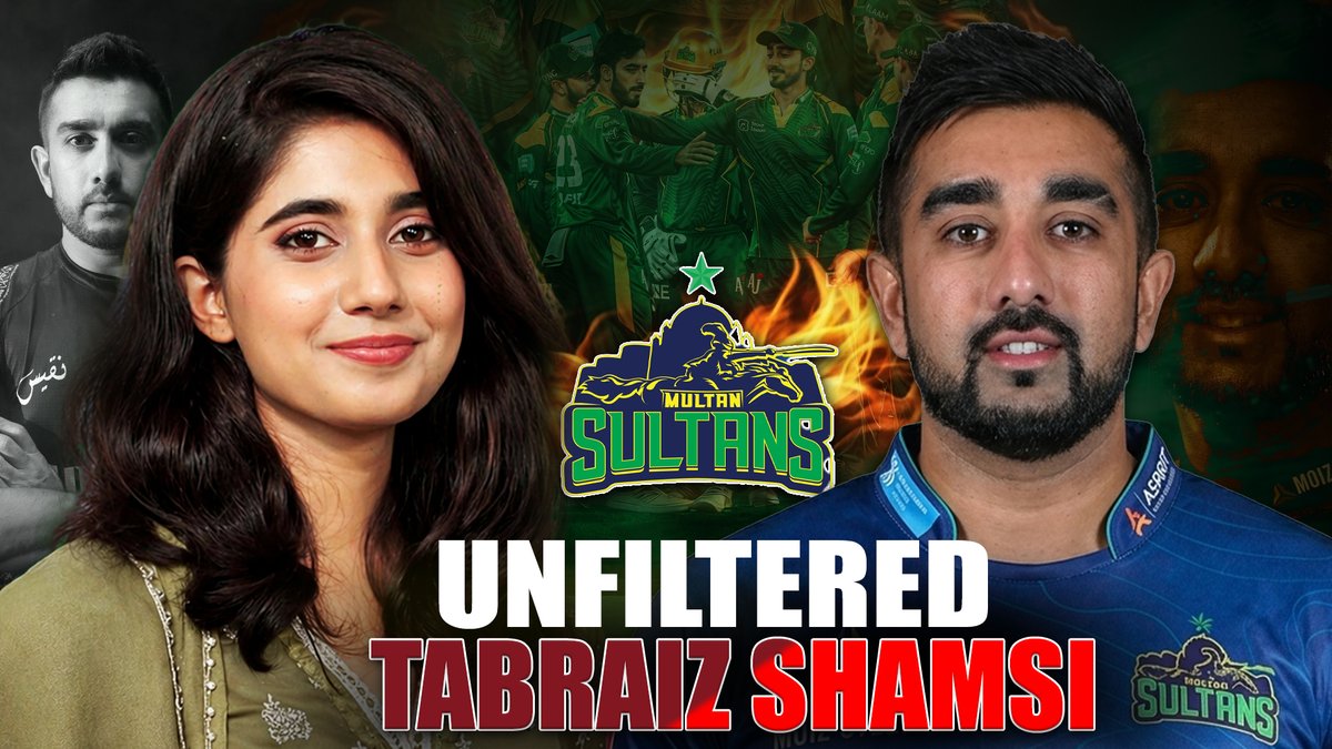 noorishsays_'s tweet image. FYI: Tabraiz Shamsi joins me for an exclusive on RAR Sports Impact.  
A thoughtful discussion with key takeaways for those following the game closely. Full interview out now. 
🏏🎙️
youtube.com/watch?v=bLOdzI… 
#HBLPSLFINAL