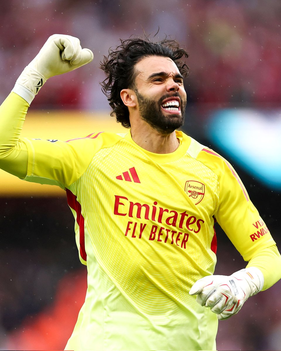 Rayas 17th Clean sheet meaning he's won the golden Glove Three times back to back Seasons #COYG