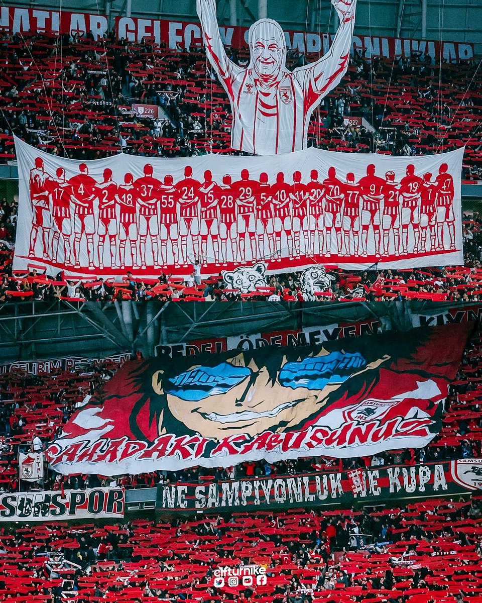 cifturnike's tweet photo. 🔥 Samsunspor evinde Galatasaray'ı 4-1 mağlup etti. https://t.co/h0WtU5ssWj