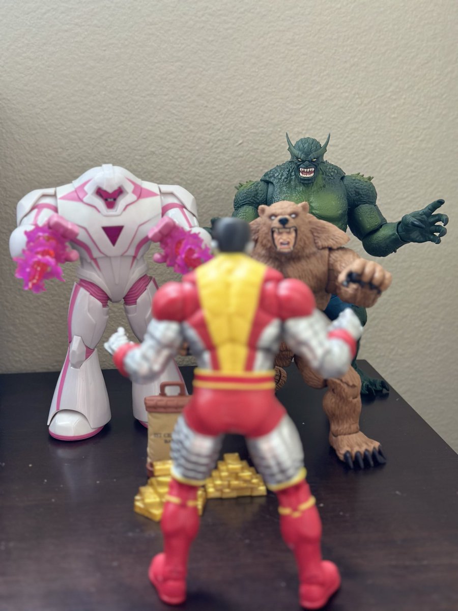 airborne8890's tweet image. “Last Action Hero…”💥 

@Marvel @Hasbro #SaturdayVibes #SaturdayFun #Marvel #Hasbro #Colossus @SpiderMan