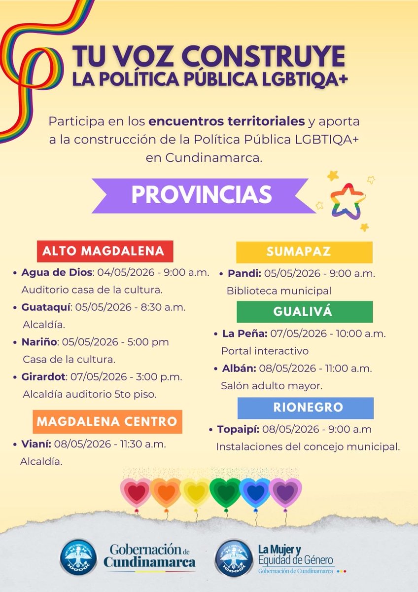 Secretaría de la Mujer y Equidad de Género tweet media