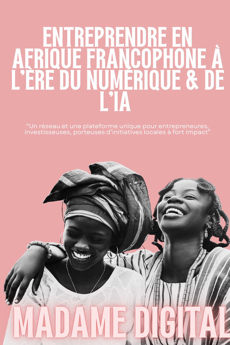 MadameDigitale's tweet image. « Entreprendre à l’ère du #numérique et de l’#IA! » Le monde a changé.
Les règles aussi.

Aujourd’hui, entreprendre ne se limite plus à avoir une idée ou un produit.

C’est savoir se positionner.
Construire, Créer de la valeur dans un monde en constante évolution.

#MadameDigital