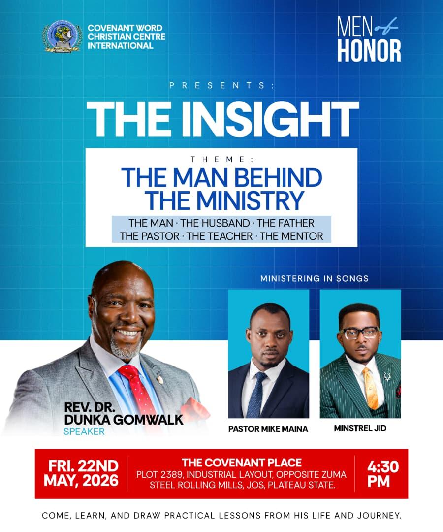 To every man of honor...here's your opportunity to glean from the man behind this ministry. 👔

#May #men #menofhonor #EverIncreasingGlory #covenantwordchristiancenterinternational #TheCovenantPlace #CovenantWord #church #pastordunkagomwalk #fblifestyle <a href="/followers/">はうはう</a> <a href="/topfans/">TopFan</a>