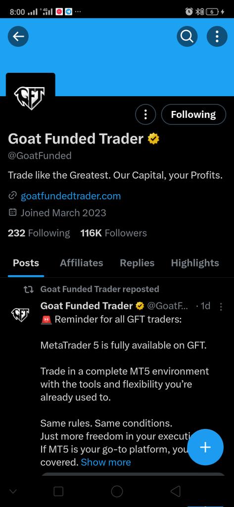 DavidsonEx73509's tweet photo. @Kelvintalent_ @GoatFunded @EdwardXLreal @princess_mmasi @NIKHIL_500 IKENJA the FX Slayer

Pls I really need this 

I da some serious yawa from last year due to Forex, trying to crawl my way out the mess I put myself Into this year

Give your boy this opportunity 🤲 https://t.co/5Qbb4CHEbw