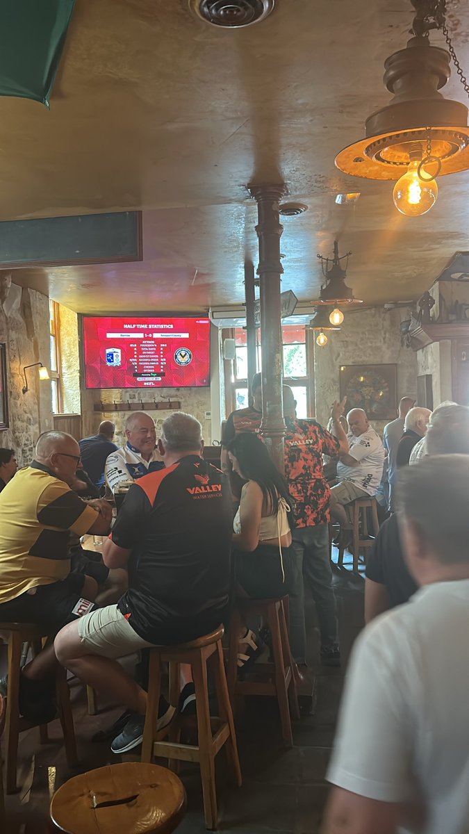 njdark7's tweet photo. @dragonsrfc @NewportCounty Cheered on from Fitzpatrick’s Bar in Montpellier…. Uppa County and well done the Travelling Amber Army 🟠🌑🐉 https://t.co/rD9Z7nuiUL