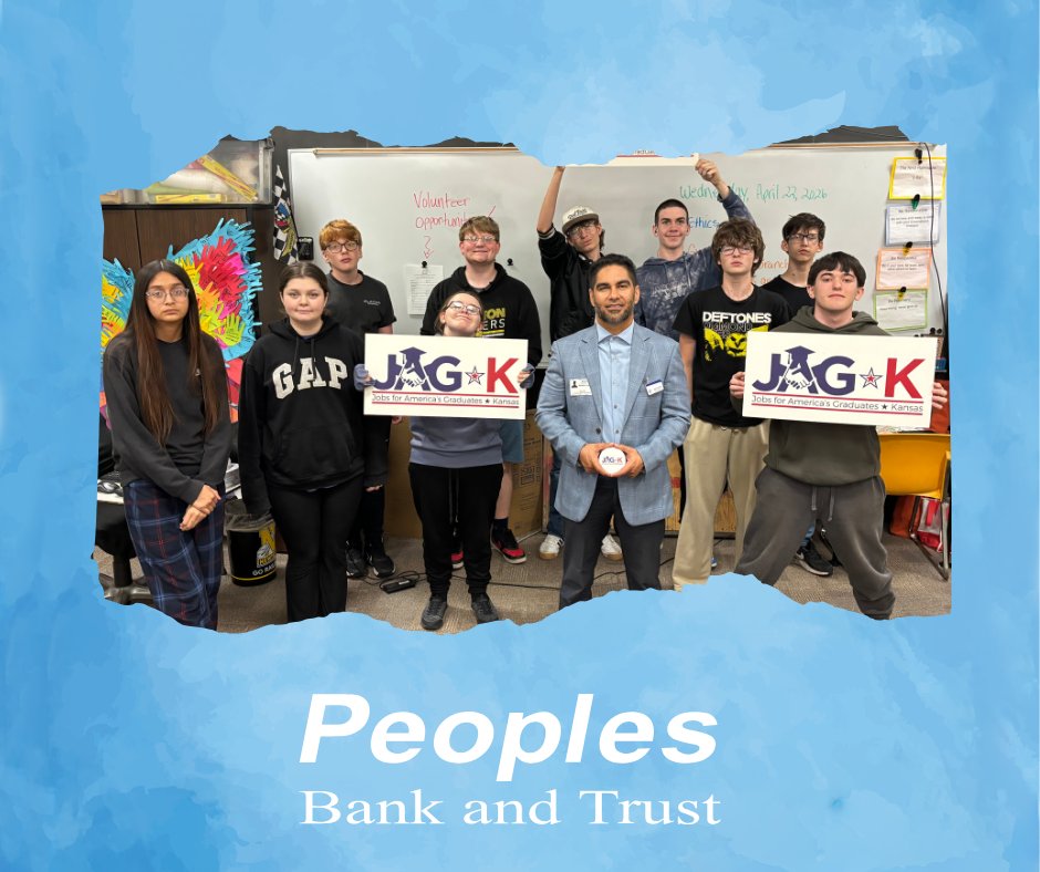 Helping today’s youth build tomorrow’s community! 💫 
Our Newton branch had the opportunity to present in JAG classes at Newton High School, supporting the youth in their community!