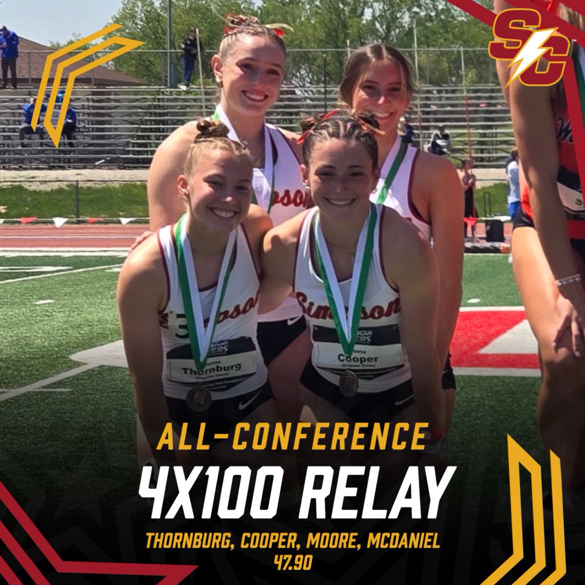 Simpson XC/TF tweet media