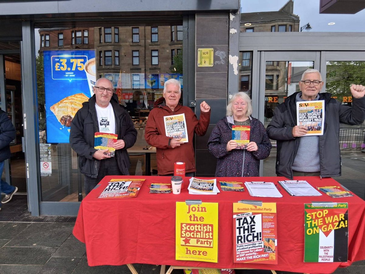 Scottish Socialist Party tweet media