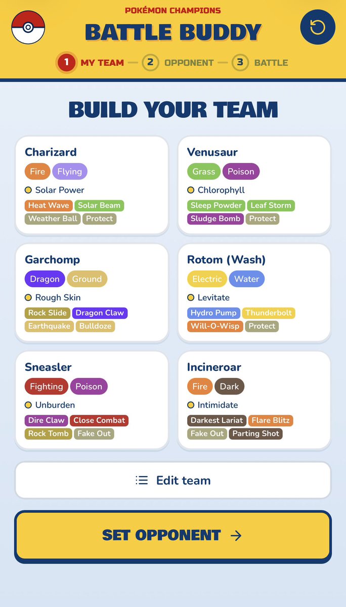 petrsonverse's tweet photo. Pokémon Champions Battle Buddy v2.0 🤖 https://t.co/LYyz9wEpVL