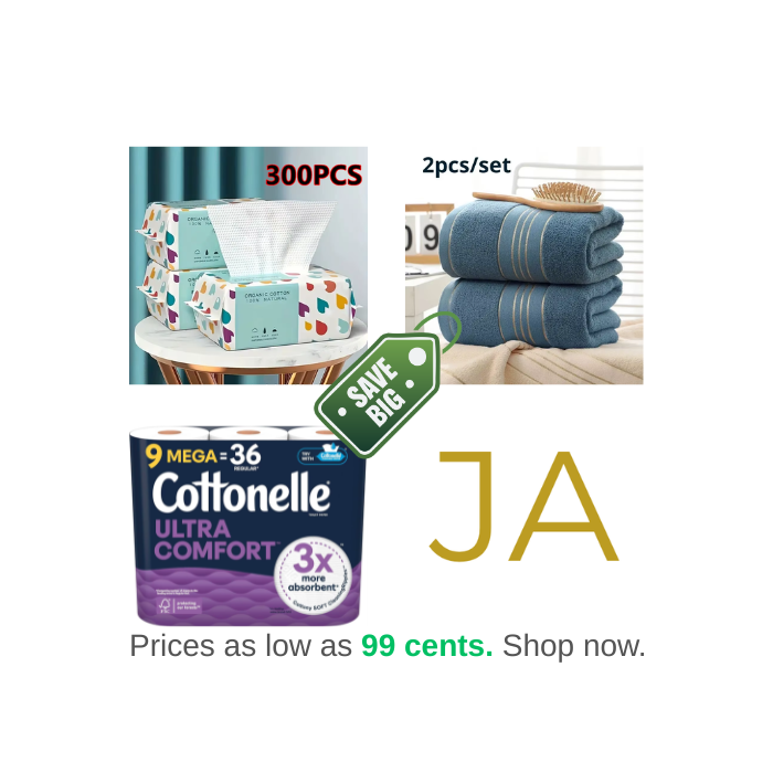 JonArauzo's tweet image. Stock up on facial tissues, towel, and toilet paper at our website. Shop now and save big with prices as low as $0.99! 🛍️

➡️ jonarauzo.com

#shopping #shopnow #buynow #product #discounts #facialtissues #towels #toiletpaper #smallbusiness #affiliatemarketer #marincounty