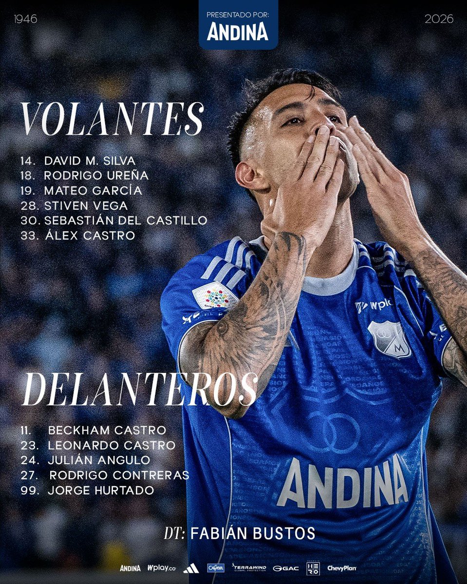 Millonarios FC tweet media