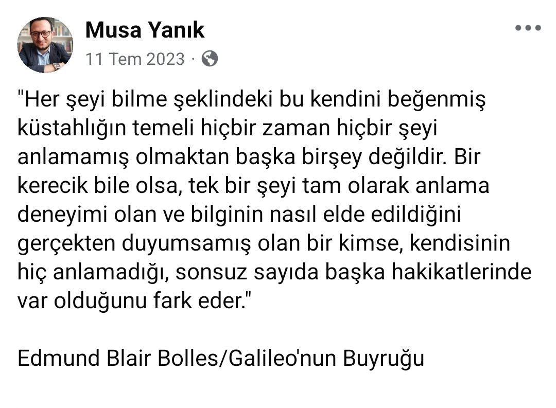 Musa Yanık tweet media