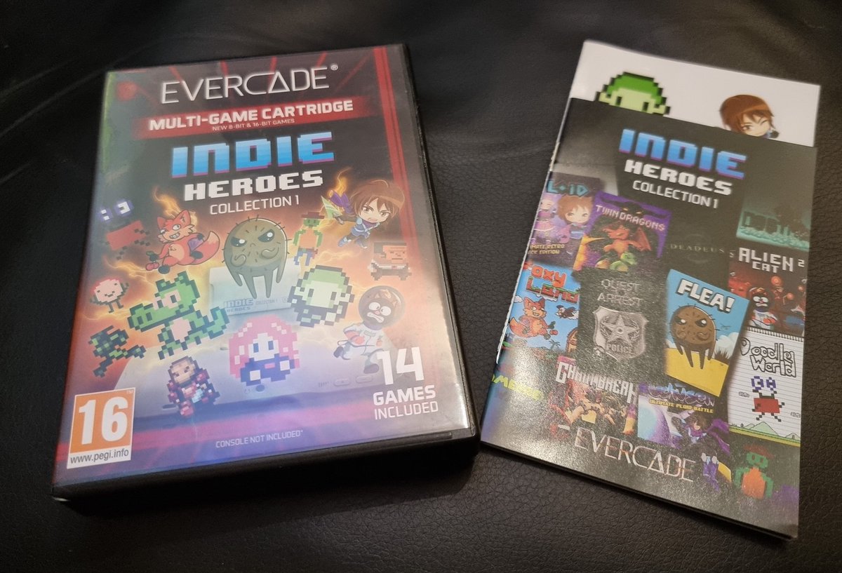 AGamerCalledDaz's tweet image. Indie Heroes Collection 1!

#Evercade #RetroGames