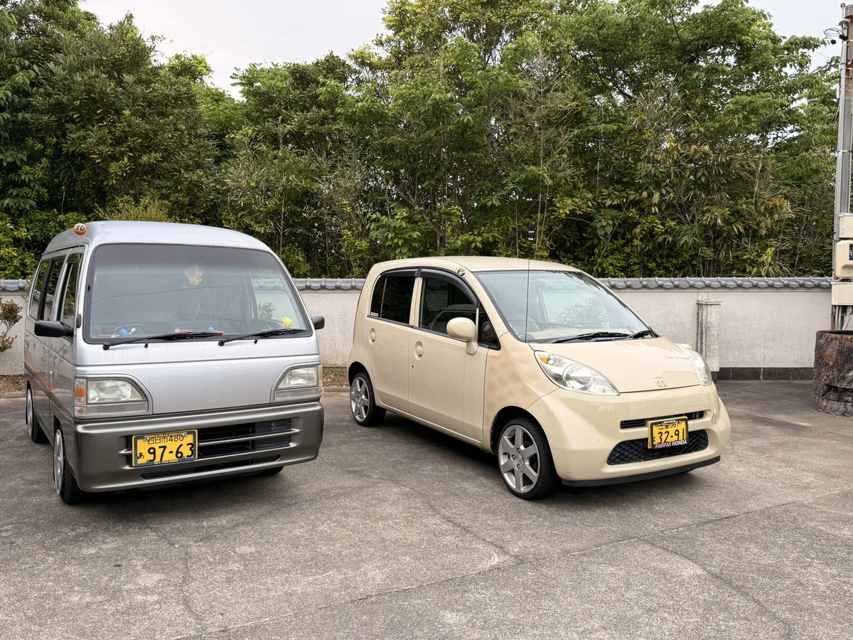 sei_0418's tweet photo. そんなこんなで純正足に戻したらリフトアップしたみたいになった https://t.co/dePEWYECBR