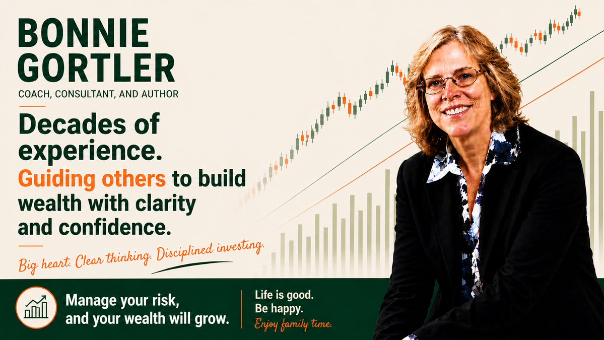 Optiongirl's tweet image. Decades of experience.
Guiding others to build wealth with clarity and confidence. #stockmarket #coaching #wealth