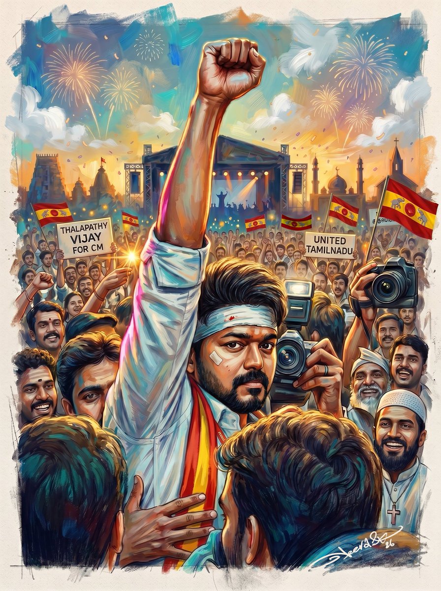 Devanayagam's tweet image. ONE MAN'S DREAM..
ENTIRE PEOPLE'S REVOLUTION💥 
Vettri nichayam on May 4th🔥 #TVKVijay @TVKVijayHQ #தமிழகவெற்றிக்கழகம்‌
