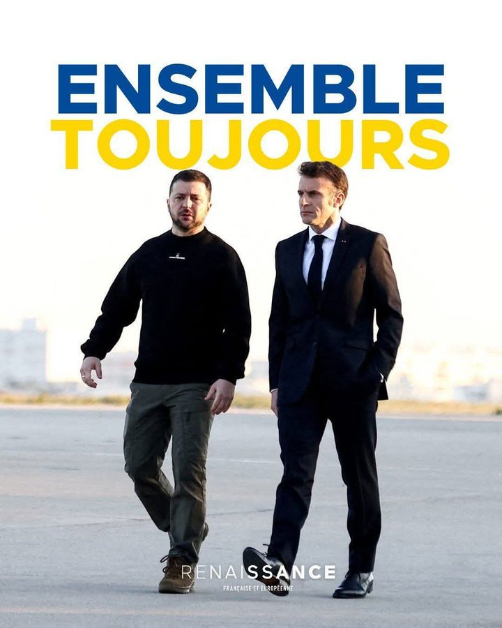 nordsud6213's tweet image. MERCI VOUS DEUX.🇫🇷🇺🇦🇪🇺
@ZelenskyyUa
@EmmanuelMacron
#Ukraine #France #Europe 
#EnsembleToujours