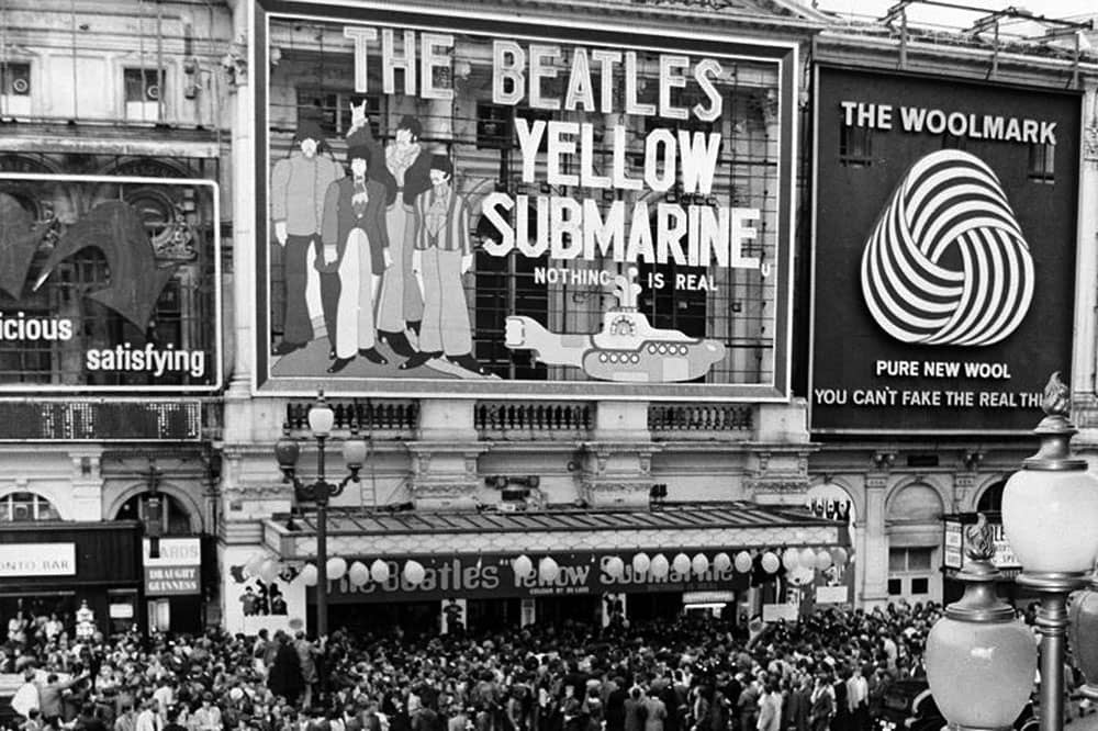 BeatlemaniaUK's tweet image. Can you name the month and the year?

The Beatles' animated film, Yellow Submarine has its world première at the London Pavílion

#Beatles #TheBeatles #Quiz