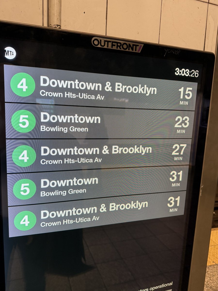 mfrick100's tweet image. When I arrived at Union Square the digital display there was more accurate. Fix this one at Grand Central. Paying passengers deserves better than the faltering system you always tend to provide.  @MTA #mta People make hasty decisions based on this misinformation.