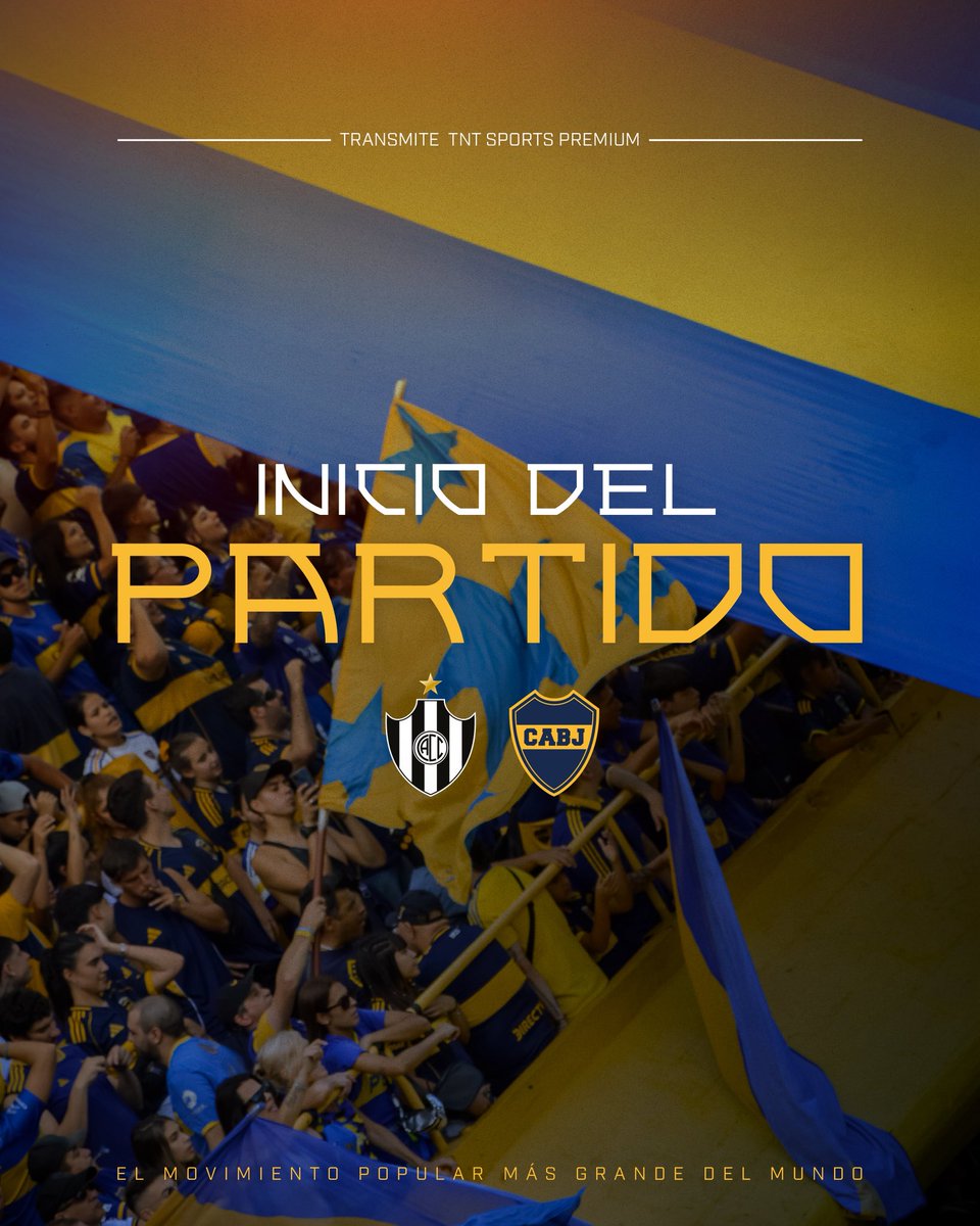 🔛 ¡𝗖𝗢𝗠𝗘𝗡𝗭𝗢́ 𝗘𝗟 𝗣𝗔𝗥𝗧𝗜𝗗𝗢!
⠀
¡Central Córdoba y #Boca ya se enfrentan por la fecha 9 del #Apertura2026! ⚽

📲💻 En vivo por <a href="/ElCanaldeBoca/">El Canal De Boca</a> 👉youtube.com/watch?v=Qr3DDy… 

#DaleBoca 🔵🟡🔵