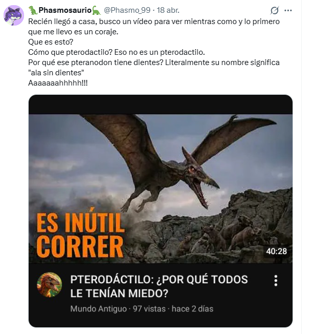 🦖Phasmosaurio🦕 tweet media