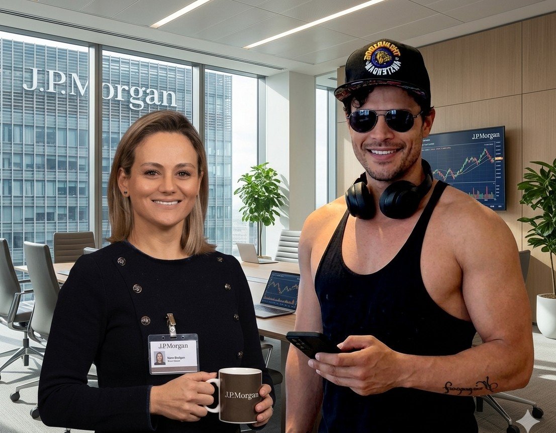 R_angel_7's tweet image. Finalmente um sonho realizado.
Queria muito agradecer a #jpmorgan e a minha nova chefe  
#LornaHajdini .