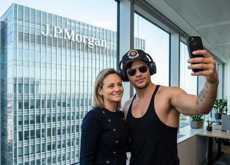 R_angel_7's tweet image. Finalmente um sonho realizado.
Queria muito agradecer a #jpmorgan e a minha nova chefe  
#LornaHajdini .