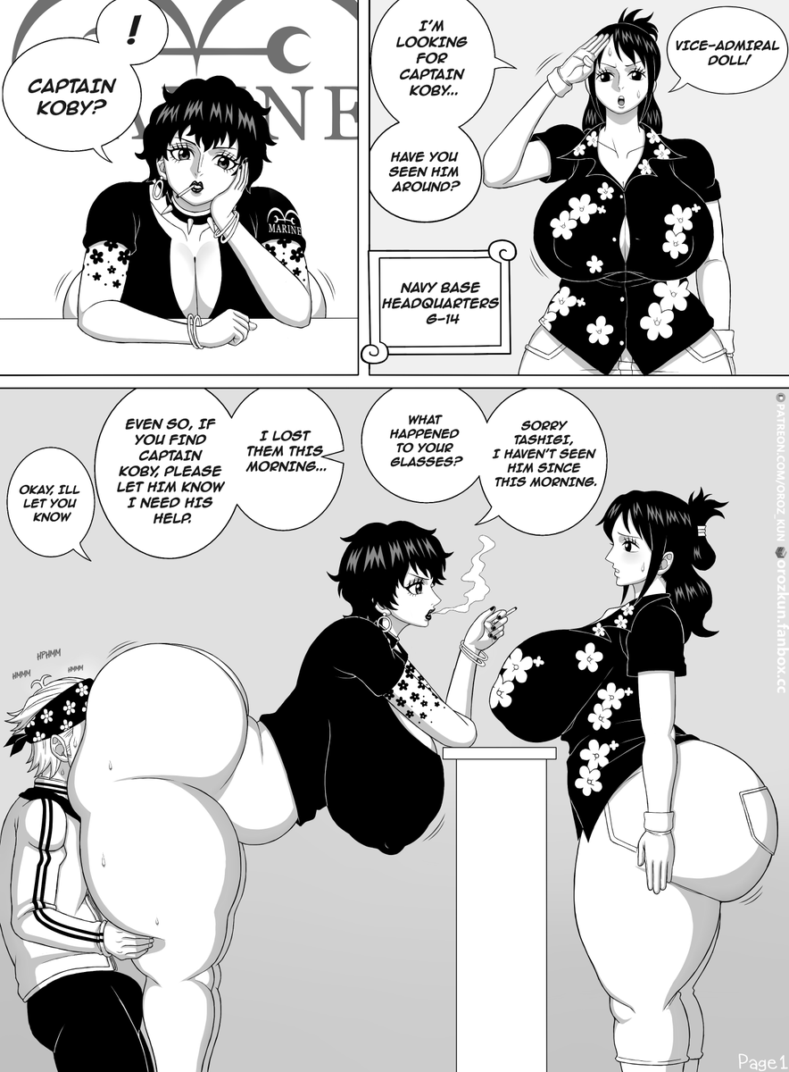 Mini Doujinshi : "Where is Captain Koby?" Page 1

If you're interested in this mini-doujinshi and want to access the other pages and mini-doujinshi, subscribe to P4TR30n/Fan📦 or buy the pack of the first 3 mini-doujinshi with an exclusive page.🍑

links on bio.