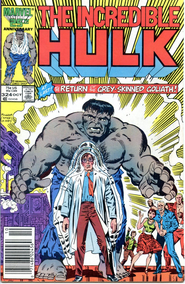 EHTcomics's tweet photo. Just added to the website!
The Incredible Hulk #324 (1986) Newsstand
"The Return of the Grey-Skinned Goliath!"
See more at https://t.co/NAYaNuALgd https://t.co/2I67LM2P87