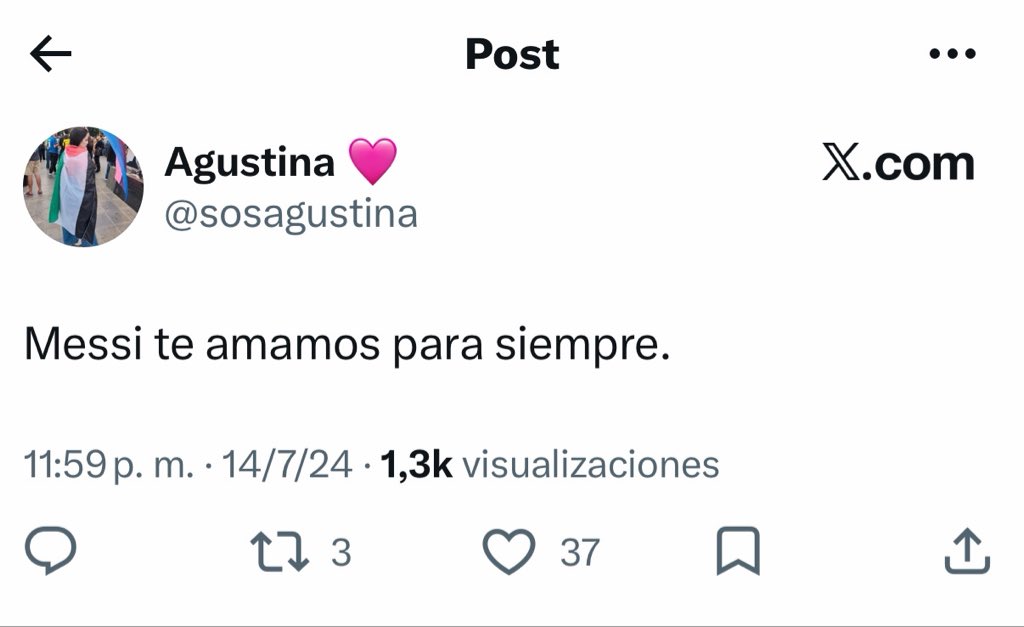 Agostini tweet media
