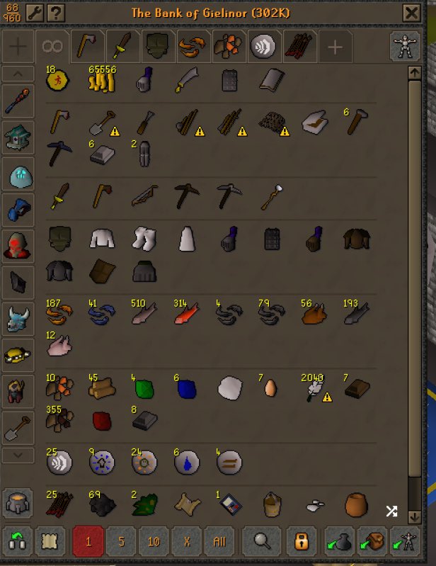 trevorterrorist's tweet image. Progress on the Iron, with my BiS melee gear right now 💀 really having fun with this and enjoying the ride #osrs #OldSchoolRuneScape #ironman