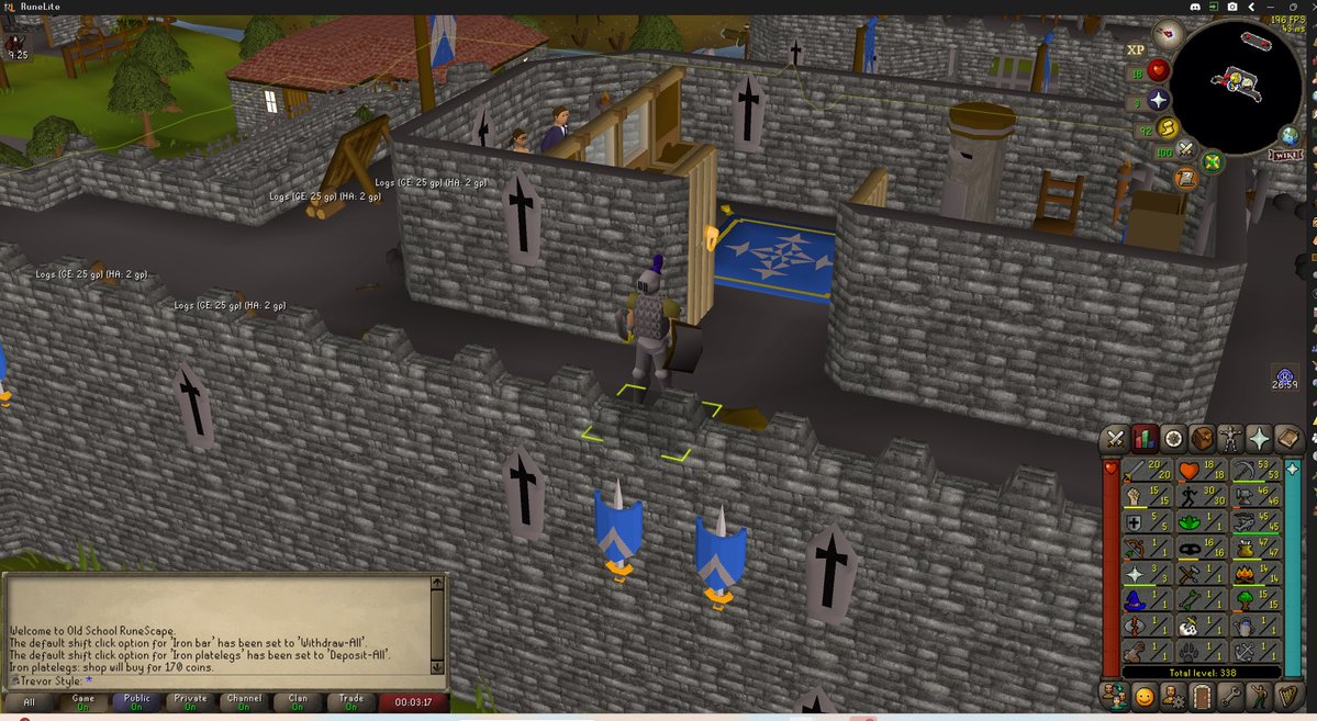 trevorterrorist's tweet image. Progress on the Iron, with my BiS melee gear right now 💀 really having fun with this and enjoying the ride #osrs #OldSchoolRuneScape #ironman