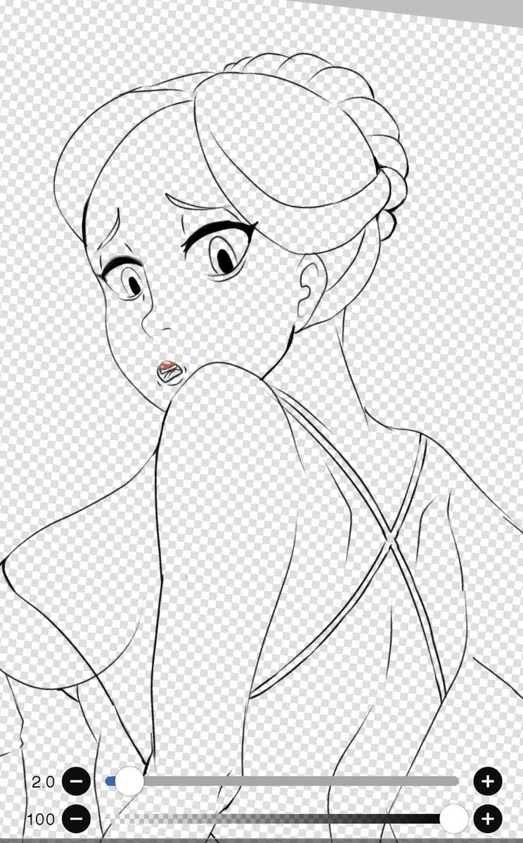 EliteRojas's tweet image. Wip Selene :3 #art #skullgirls #fanart