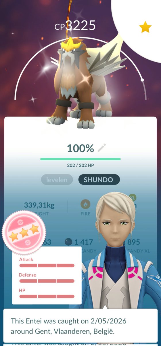 MastermanTL80's tweet photo. Nice shadow raid day with the community of Gent. 
Got the purified SHUNDOOOO 🥳🥳🤩🤩🥳🥳 https://t.co/XvsvrwDYqi