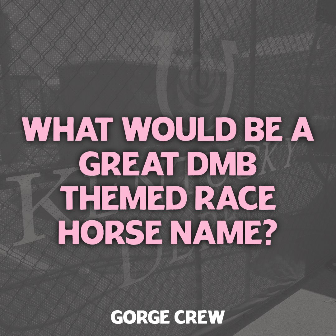 DMB Gorge Crew tweet media