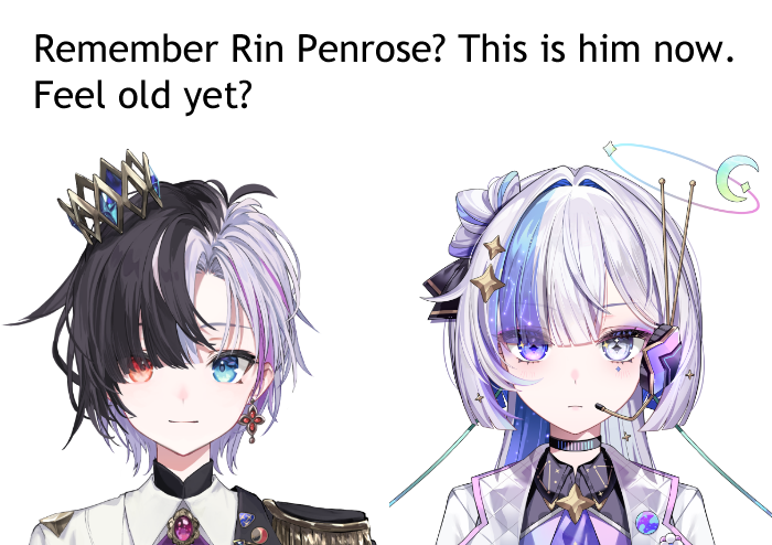 Rin "John VTuber" Penrose "2" 👑🌌 tweet media
