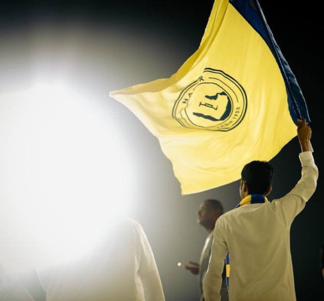 🎙️سفيرة „ النصر 💛💙 tweet media