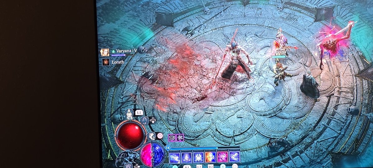 ciblnt's tweet photo. @Diablo y'all need to fix this glitch ....    You can't kill Rathmas Golem. So I'm stuck. He just stands there taking no damage. Ps5 https://t.co/1zCpeviy1d