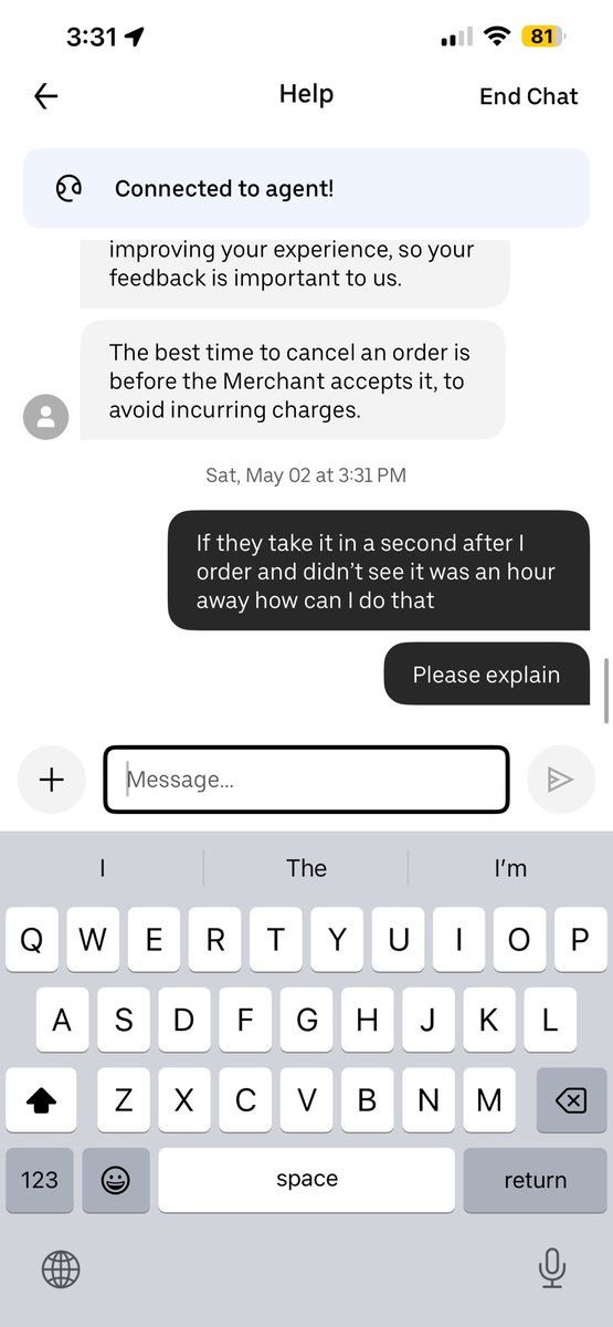 TRUSTatus's tweet photo. @Uber yea explain this to me https://t.co/GJ0XqSj577
