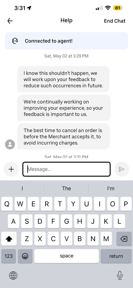 TRUSTatus's tweet photo. @Uber yea explain this to me https://t.co/GJ0XqSj577