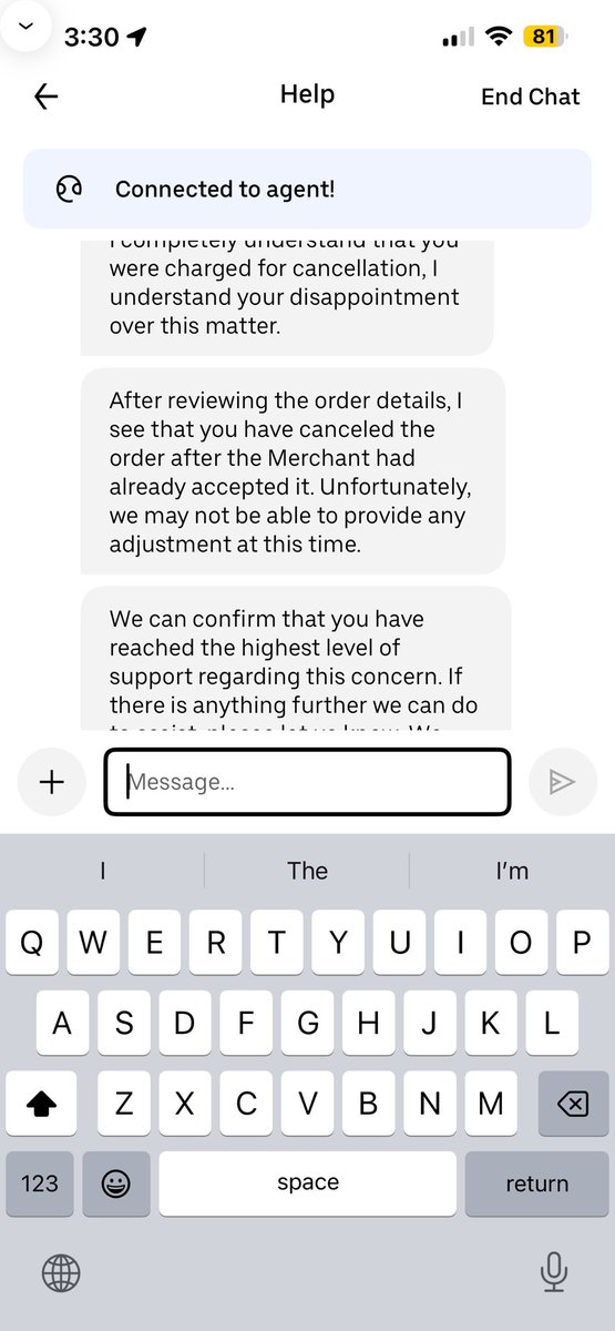TRUSTatus's tweet photo. @Uber yea explain this to me https://t.co/GJ0XqSj577