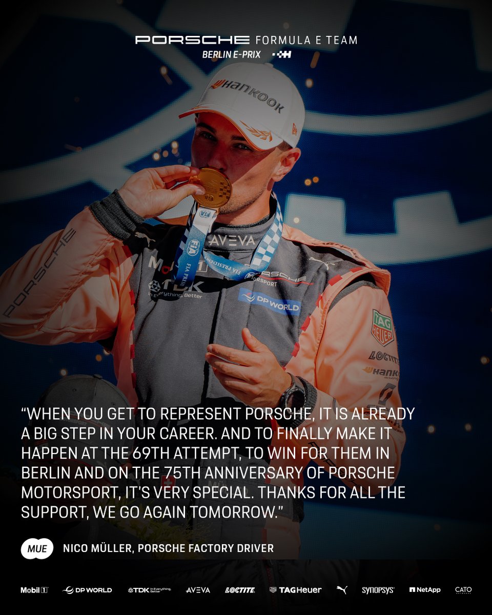 PorscheFormulaE's tweet photo. The man of the day speaks. ⬇️ https://t.co/cnCmyzTpUX