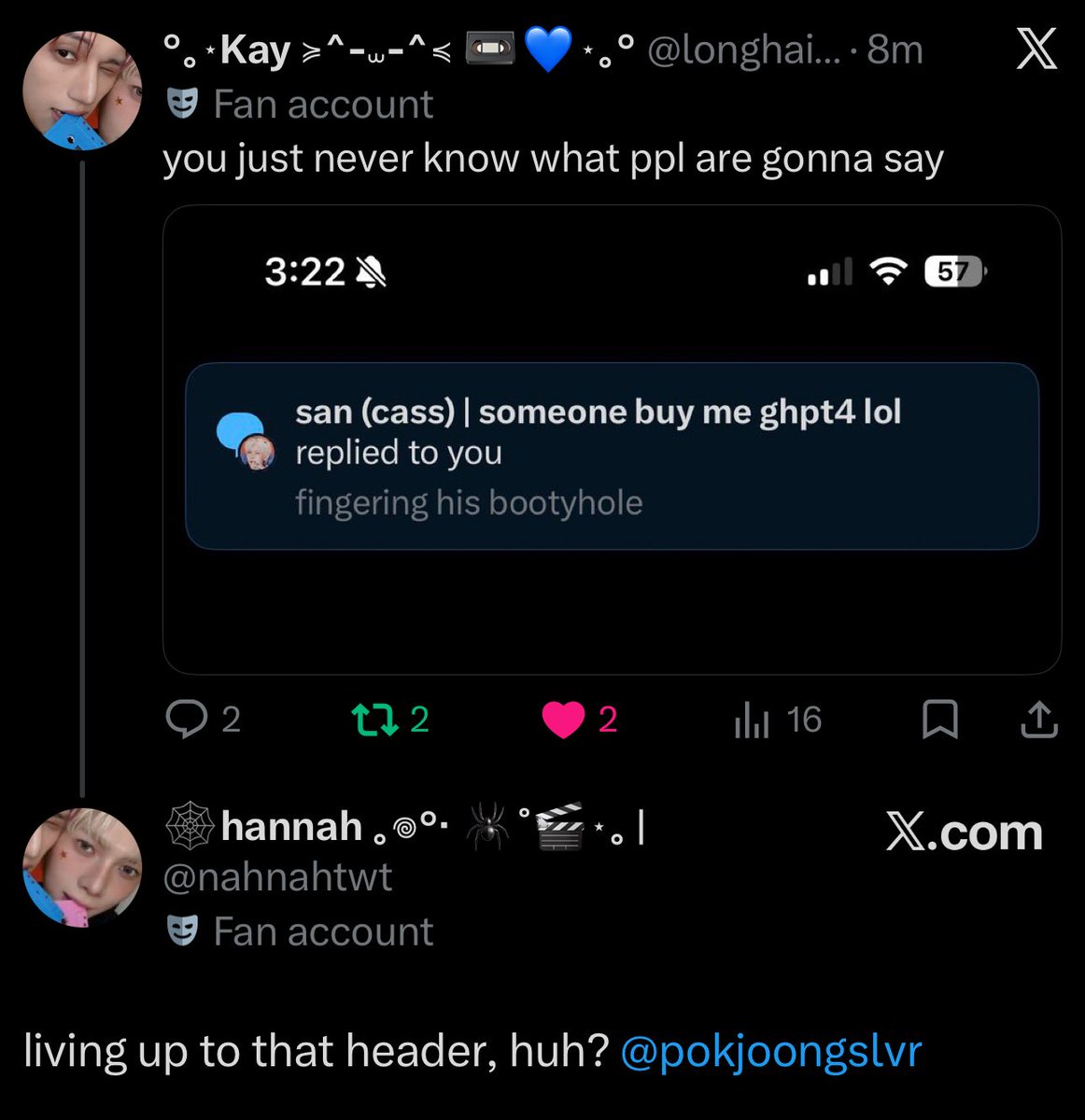 cass IS QUESTIONING⁉️😳 | someone buy me ghpt5 lol (@pokjoongslvr ...
