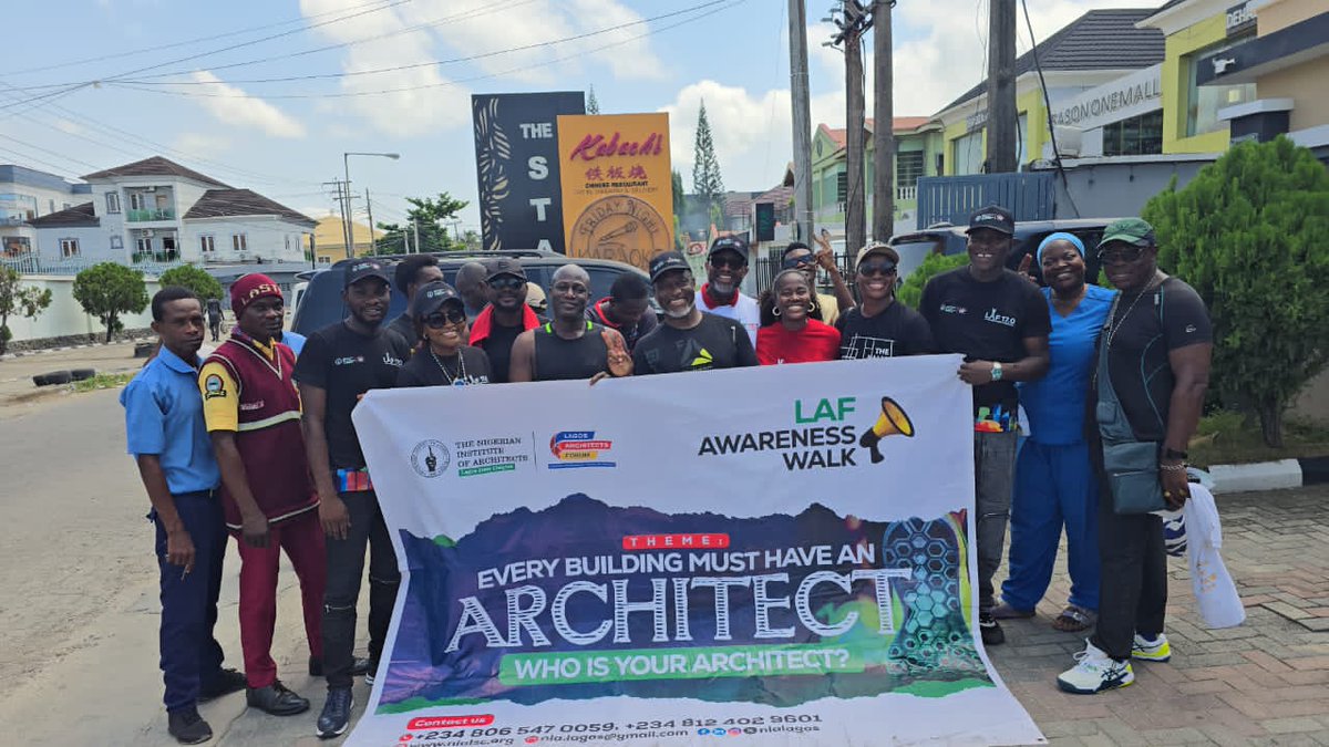 Nigerian Institute of Architects,Lagos State chapt tweet media