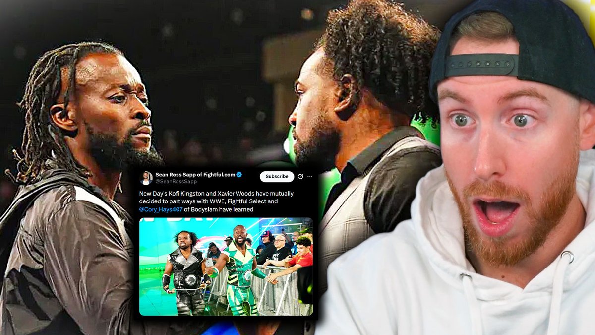 conman167's tweet photo. THE NEW DAY AND WWE HAVE PARTED WAYS

THANK YOU NEW DAY

Let's talk about it - check replies. https://t.co/HfORqdQ1zT